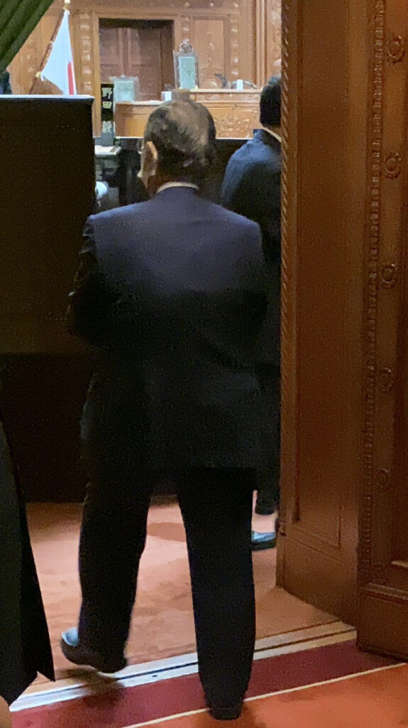 第205回臨時国会 開会　3